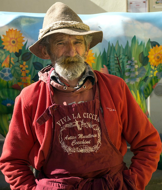 Olive vendor, farmers market