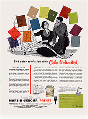 Martin-Senour Paint Ad, 1952