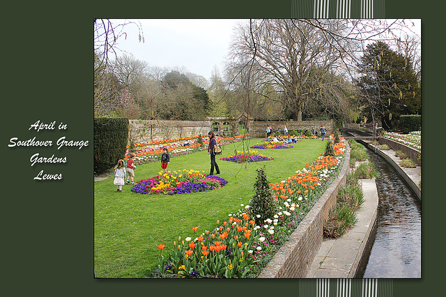 April in Southover Grange Gardens - Lewes - 16.4.2015