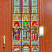 Sternberg, das Reformationsfenster der Stadtkirche