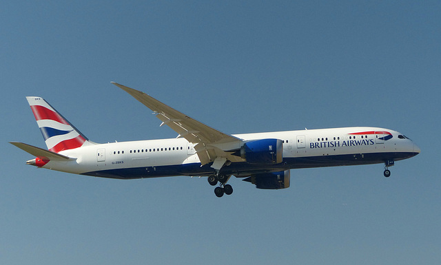 G-ZBKS approaching Heathrow - 30 June 2018