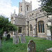 great dunmow church, essex,mostly c15 exterior, with the c14 aisle windows  mostly restored in victorian times