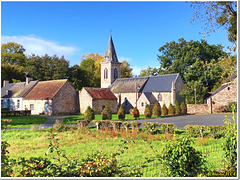 Idylle d'un petit village normand