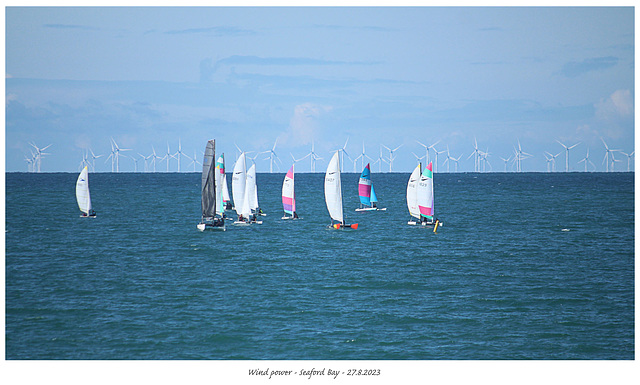 Wind power - Seaford Bay - 27 8 2023