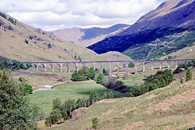 Glen Finnan Viaduct 25th May 1989