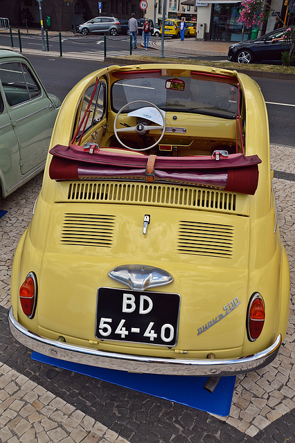 Fiat 500 Nuova- Cabriolet - 1957