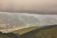 Wechsel zwischen dichten Wolken und Sonnenschein (2 PicinPic)