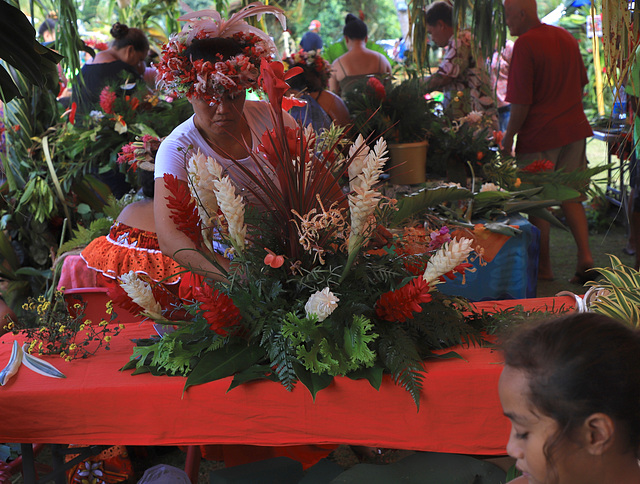 IMG 2950 Concours de bouquet à Huahine Pips