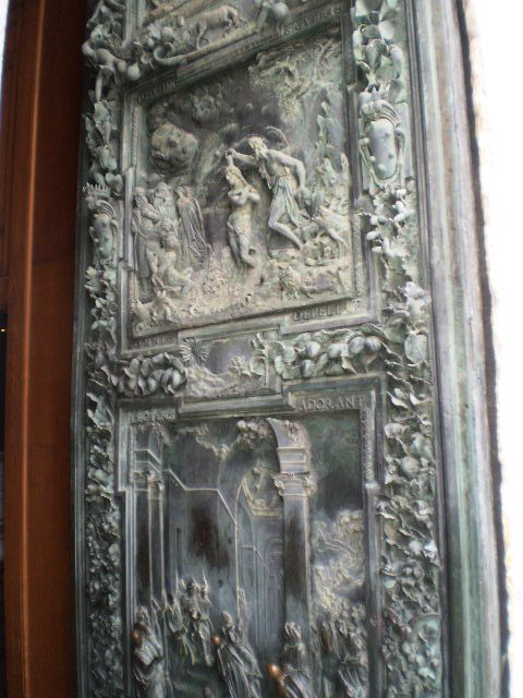 Door details.