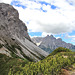 Wanderweg nach Aussergsell mit Blick auf den Haunold