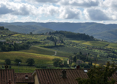 View from Ristorante oltre il giardino, Panzano