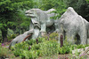 crystal palace dinosaurs, london