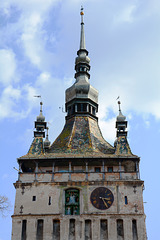 Romania, Sighişoara, The Top of the Clock Tower
