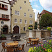 Rothenburg ob der Tauber - Brunnen in der Herrngasse