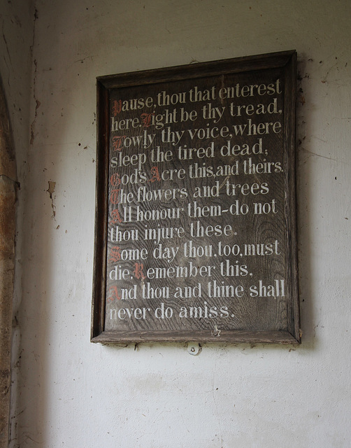 St Nicholas' Church, Woodrising, Norfolk