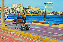 Vue panoramique de Melilla, une ville espagnole d’Afrique du Nord...
