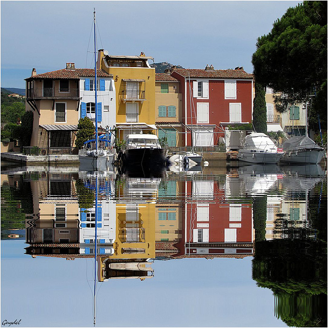 Port Grimaud ( Var ) l'hiver ...