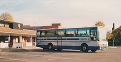 Cambridge Coach Services D848 KVE at Huntingdon - 4 Nov 1990