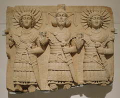 Relief with 3 Palmyrene Gods in the Metropolitan Museum of Art, March 2019