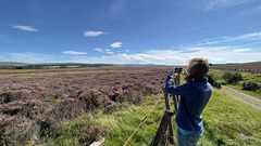 The Vast desolate expanse of Dava Moor, part of the Cairngorms National Park