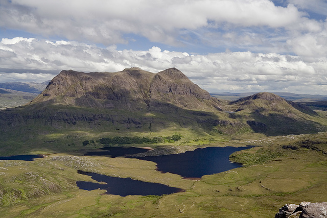 Cùl Mòr from Stac Pollaidh