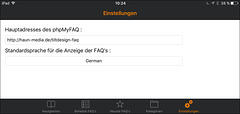 App | tiltdesign-faq mit iPad oder iPhone aufrufen