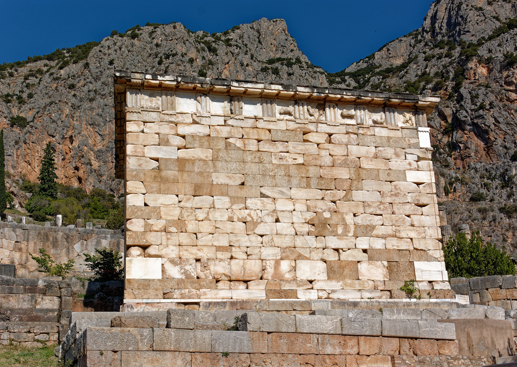 Delphes, Trésor des Athéniens
