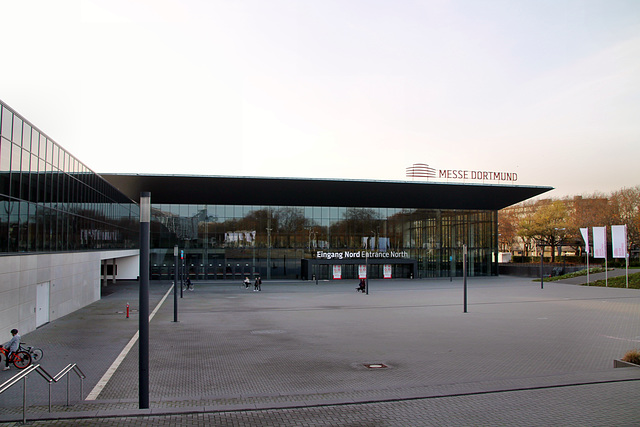 Messe Dortmund, Eingang Nord / 8.11.2020