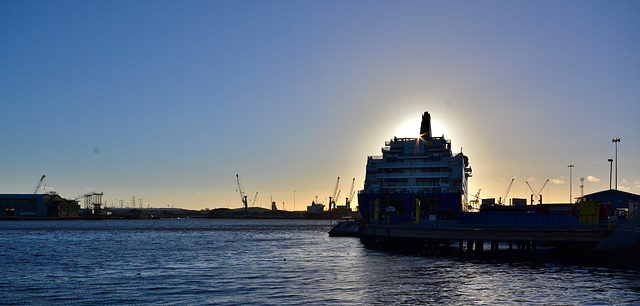 Ferry on The Tyne