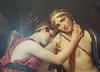 Detail of The Farewell of Telemachus and Eucharis by David in the Getty Center, June 2016