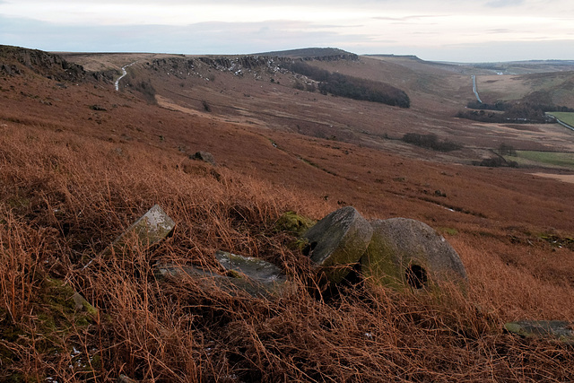 Millstones at Stanage Edge