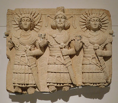 Relief with 3 Palmyrene Gods in the Metropolitan Museum of Art, June 2019