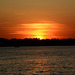 Zimbabwe, Sunset over the Zambezi River