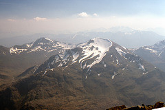 Sgurr a`Mhaim from Ben Nevis 1st May 1990