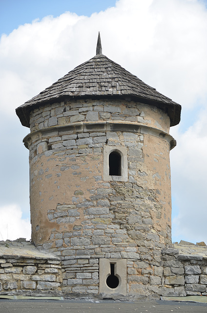 Каменец-Подольская Крепость, Ляская Башня с Западной стены / Kamyanets-Podolsky Fortress, Lyaskaya Tower from the Western Wall