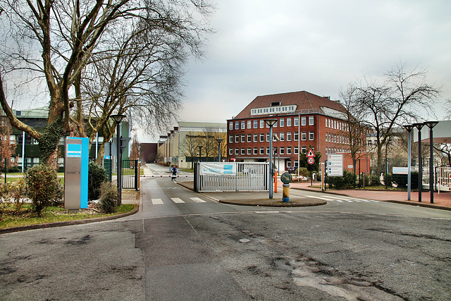 Ehemalige Westfalenhütte, Haupteinfahrt (Dortmund-Nordstadt) / 27.03.2018