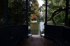 La vue du kiosque