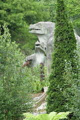 crystal palace dinosaurs, london