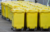 yellow bins