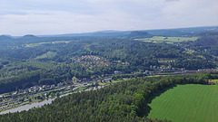 Blick vom Lilienstein