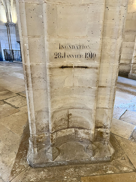 Paris 2024 – Conciergerie – High-water mark