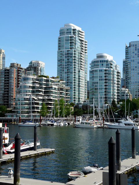 View Across False Creek from Granville Island