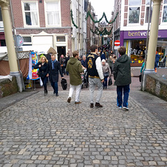 Saturday market in Leiden