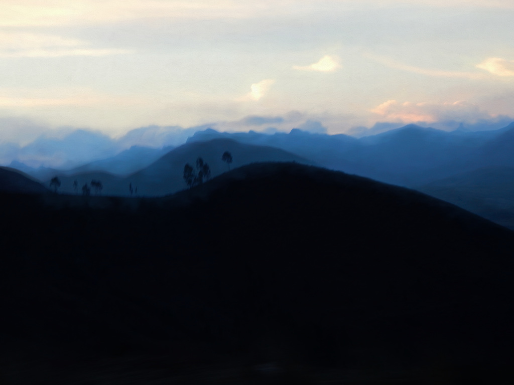 Andean sunset