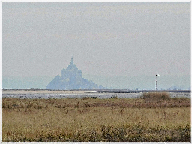 Randonnée à Cherrueix (35) avec vue sur le Mont Saint Michel