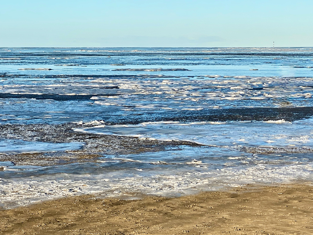 Eis auf der Nordsee