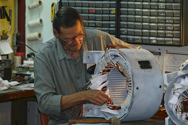 Winding A Motor