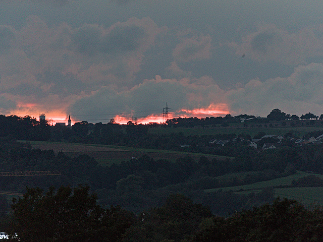 Horizont in Flammen