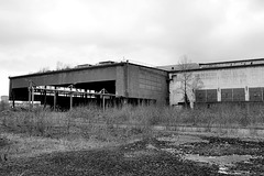 Alte Werkshalle der ehemaligen Westfalenhütte (Dortmund-Nordstadt) / 27.03.2018