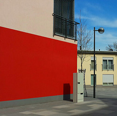 red wall &shadow